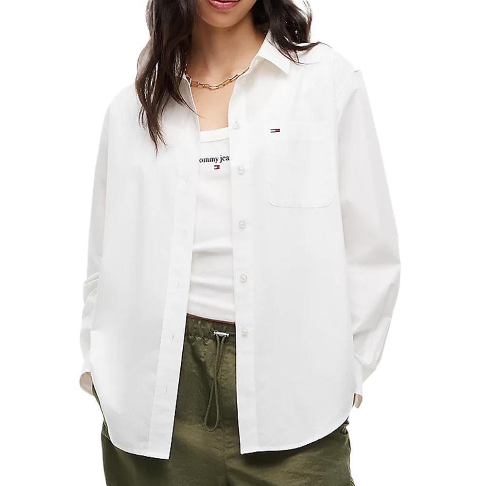 Chemise Blanche Femme Tommy Hilfiger Essential Sh 1