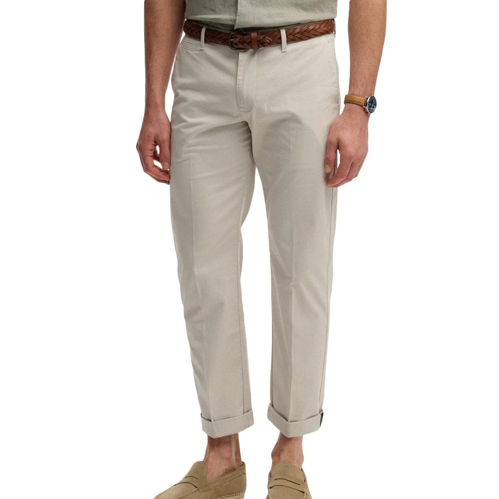 Pantalon Chino Beige Homme Superdry Premium 1