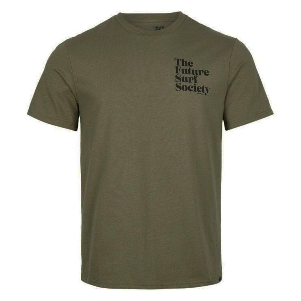 T-Shirt Kaki Homme O'Neill The Future Surf Society 1