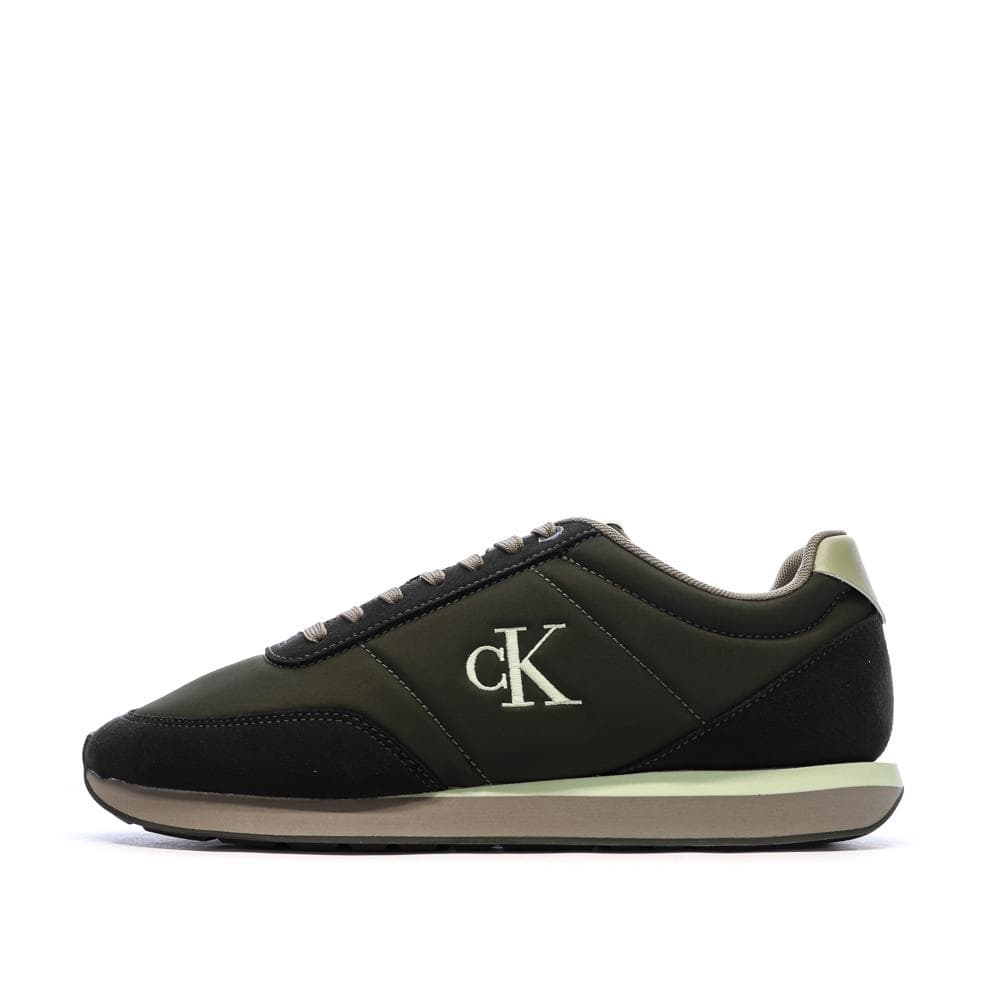 Baskets Kaki Homme Calvin Klein Jeans Retro Runner 1