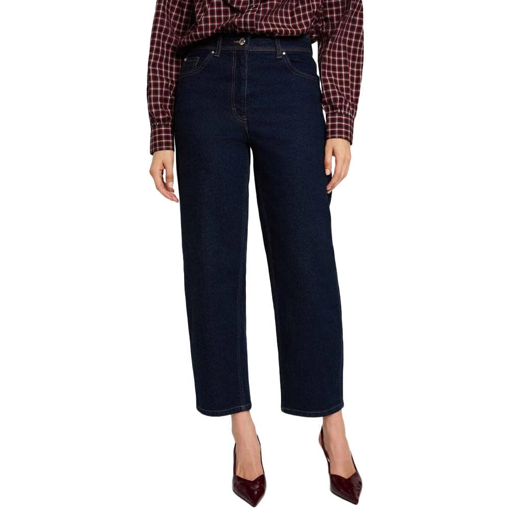 Jean Droit Bleu Brut Femme Morgan POPLI 1