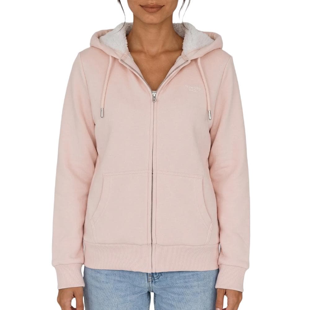 Sweat Rose Clair Femme Superdry Signature 1