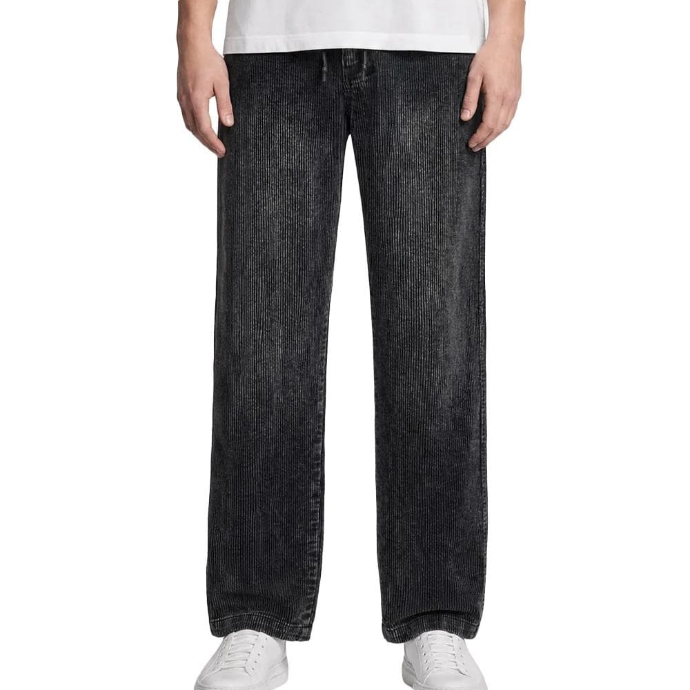 Pantalon Velours côtelé Noir Homme Teddy Smith York Velvet 1