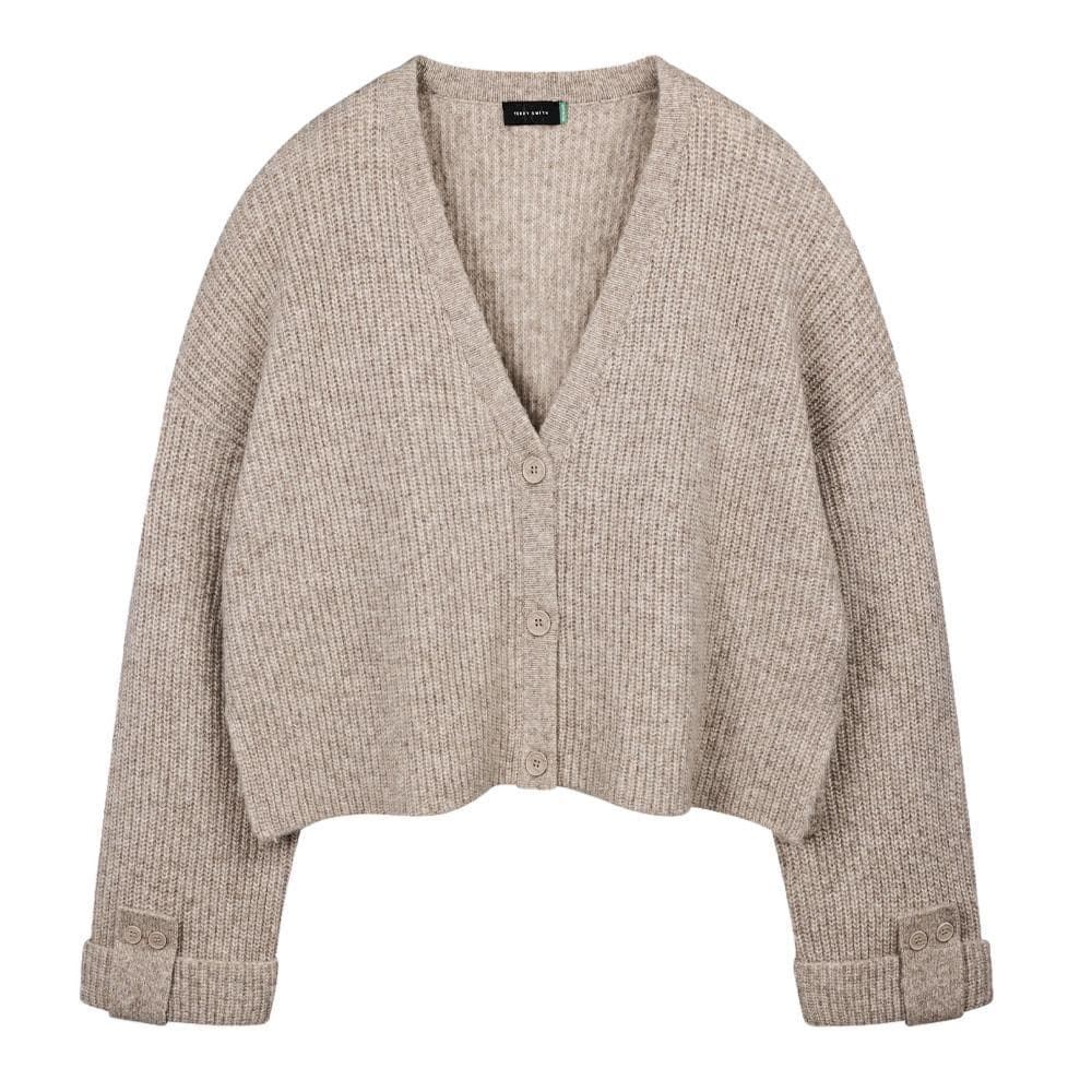 Gilet Taupe Femme Teddy Smith Gava 1