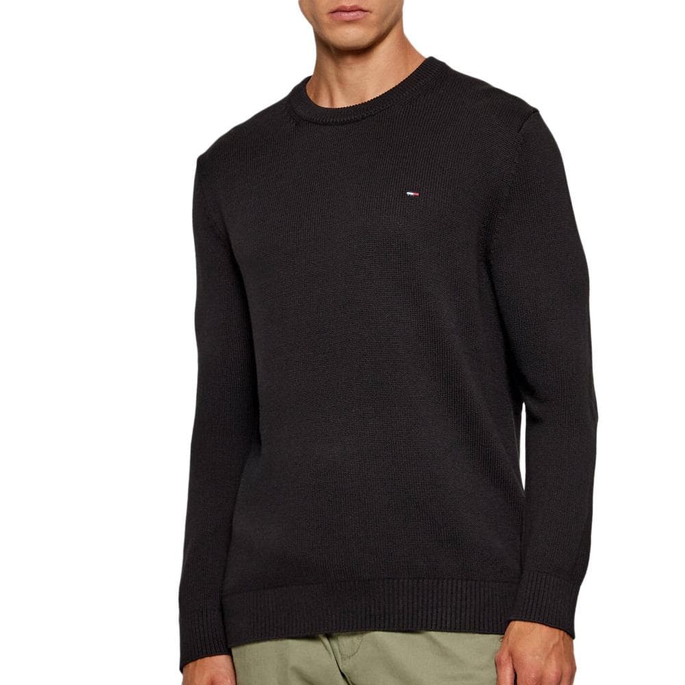 Pull Noir Homme Tommy Hilfiger Slim 1