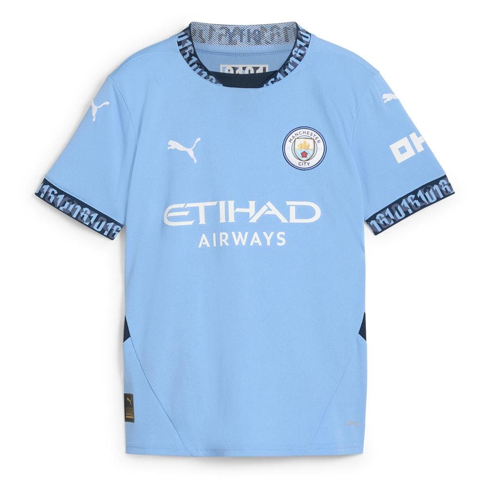 Manchester City Maillot Réplica Domicile Junior Puma 2024/2025 1
