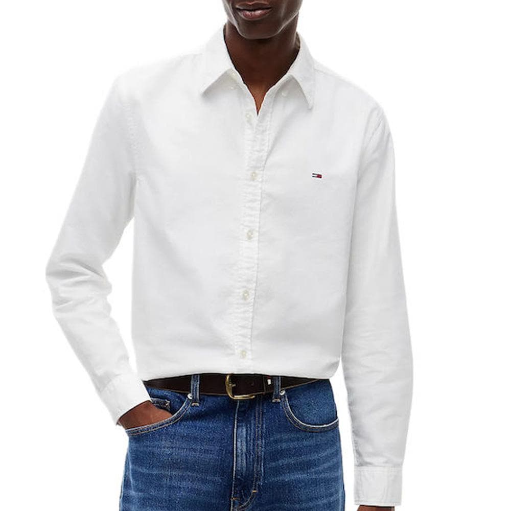 Chemise Blanche Homme Tommy Hilfiger Oxford DM0 1