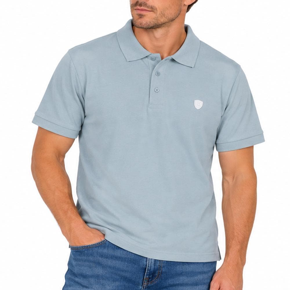 Polo Bleu Homme Redskins PO8706 1