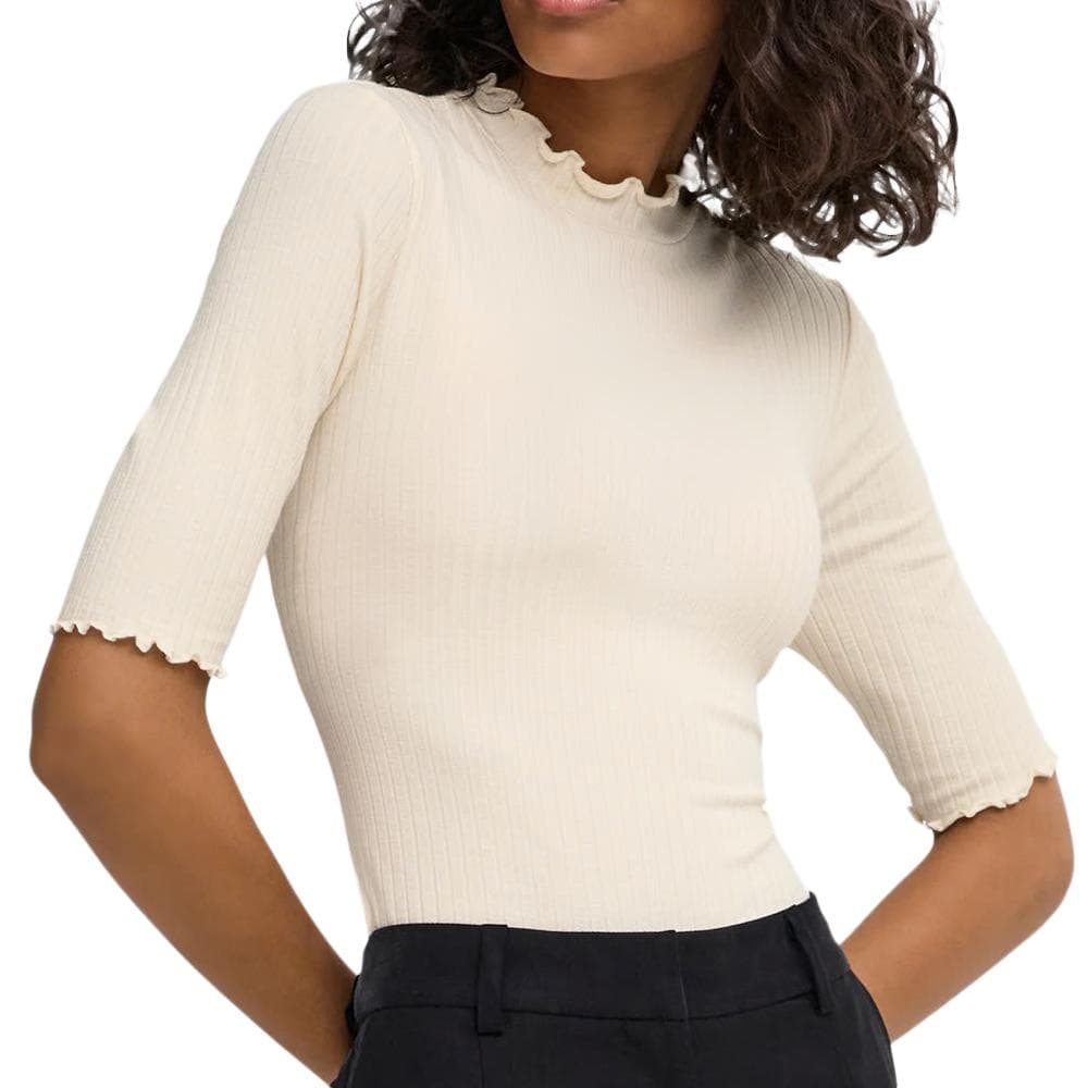 T-Shirt Ecru Femme JDY Fransiska 1