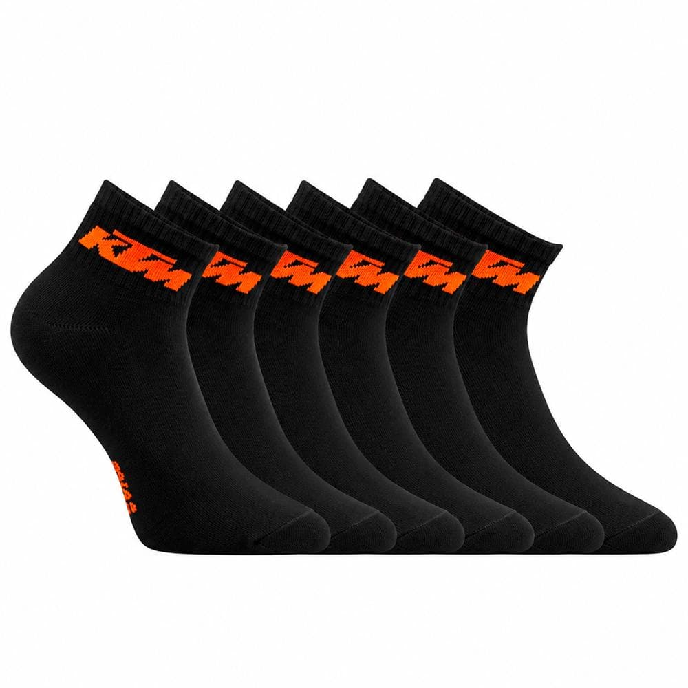 X3 Paires de Chaussettes Noir/Orange Homme KTM 1CHMCX 1