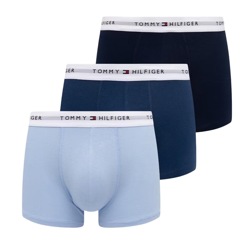 x3 Boxers Marine/Bleu Homme Tommy Hilfiger Trunk1 1