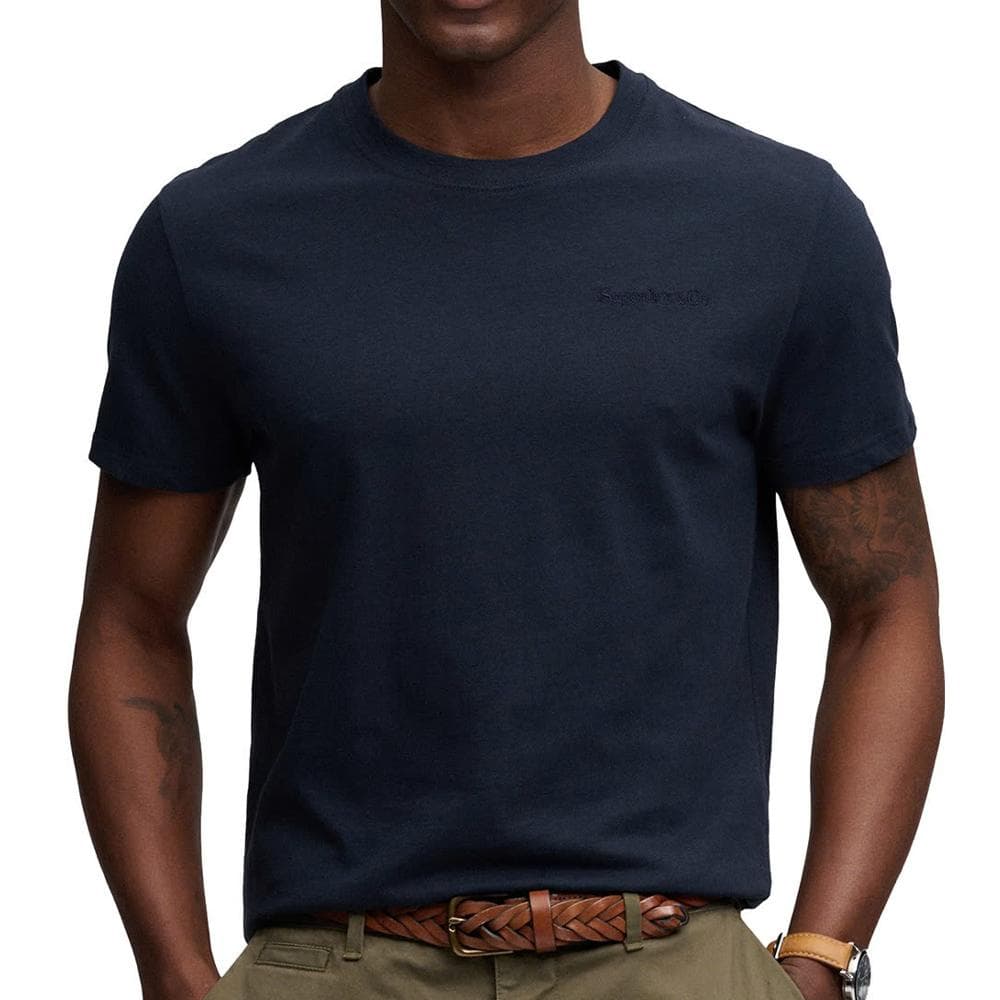T-shirt Marine Homme Superdry Essential Company 1