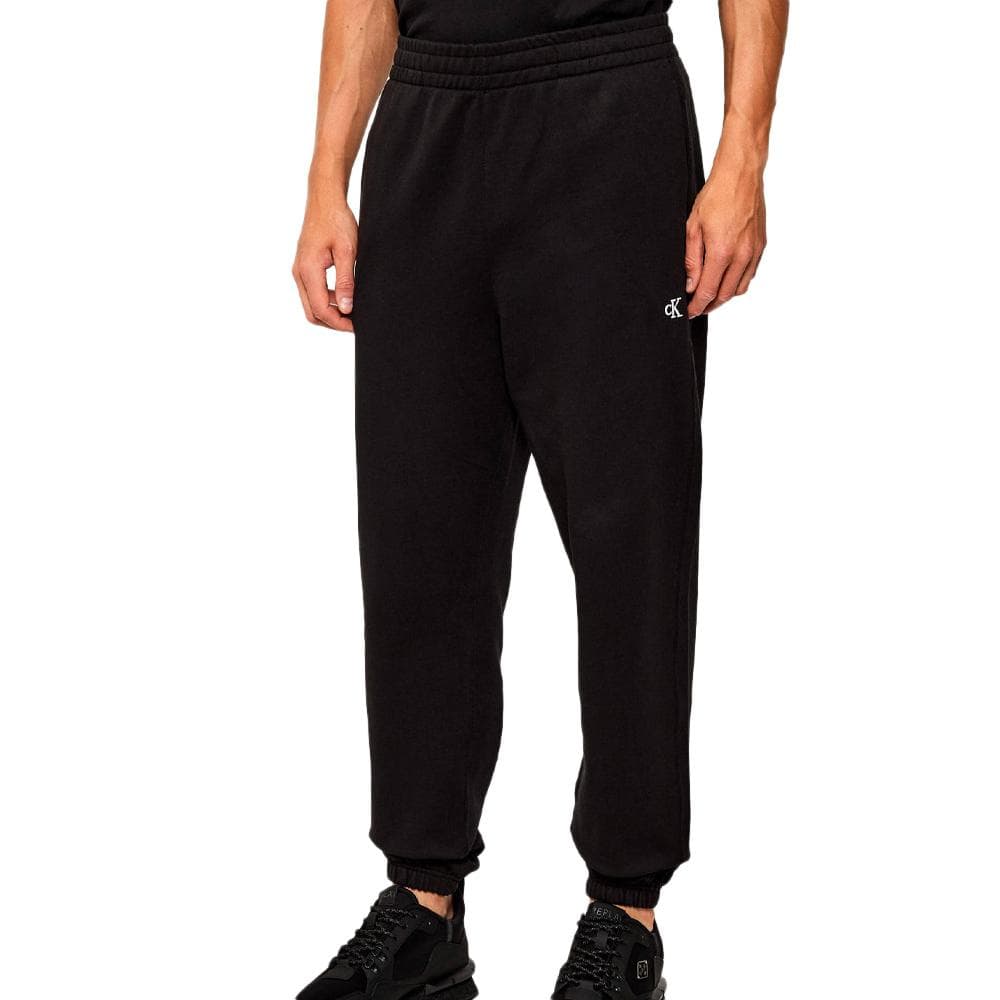 Jogging Noir Homme Calvin Klein Jeans 350 Terry Monogram 1