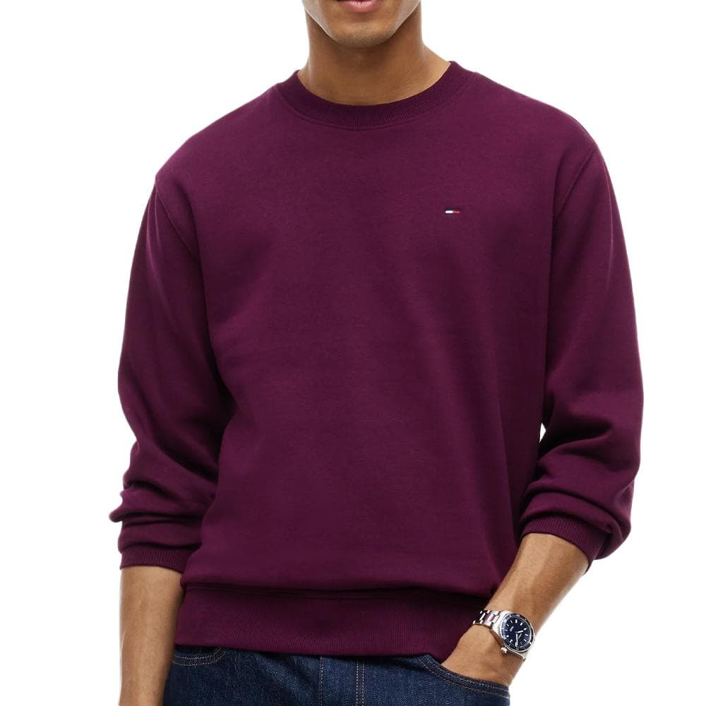 Sweat Prune Homme Tommy Hilfiger Reg Flag Crews 1
