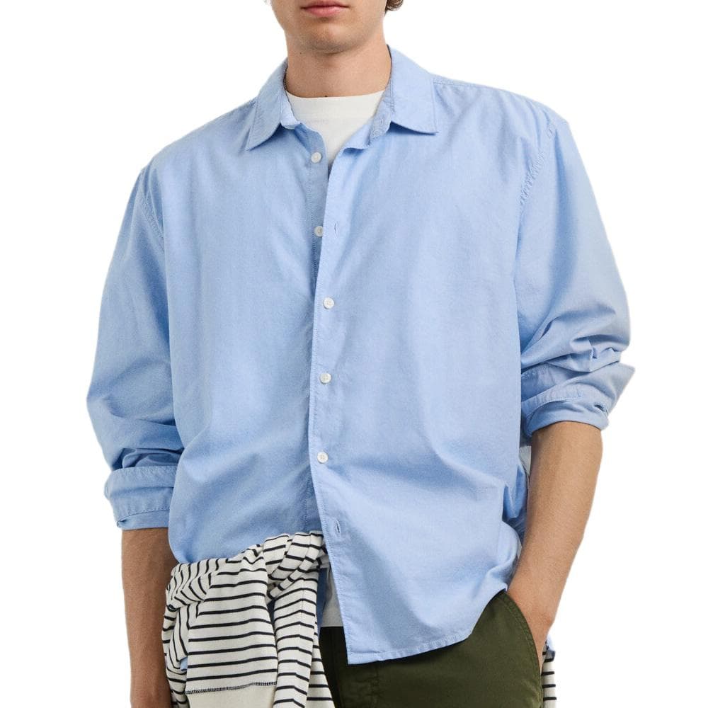 Chemise Bleu Homme Pepe jeans Randy 1
