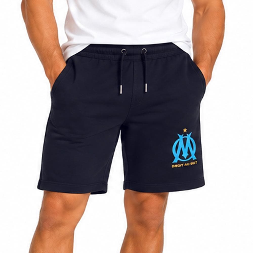 Short Jogging Marine Homme Olympique de Marseille 1