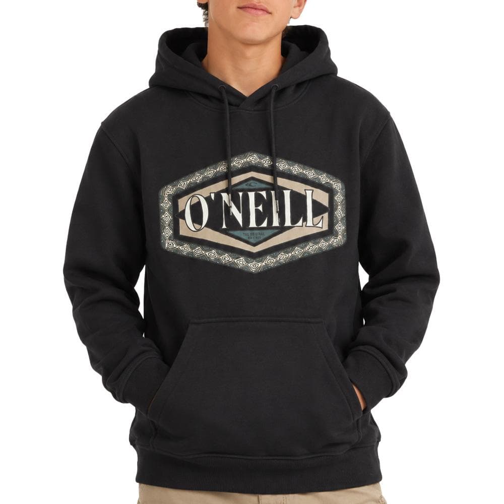Sweat Noir Garçon O'Neill Front Print 1