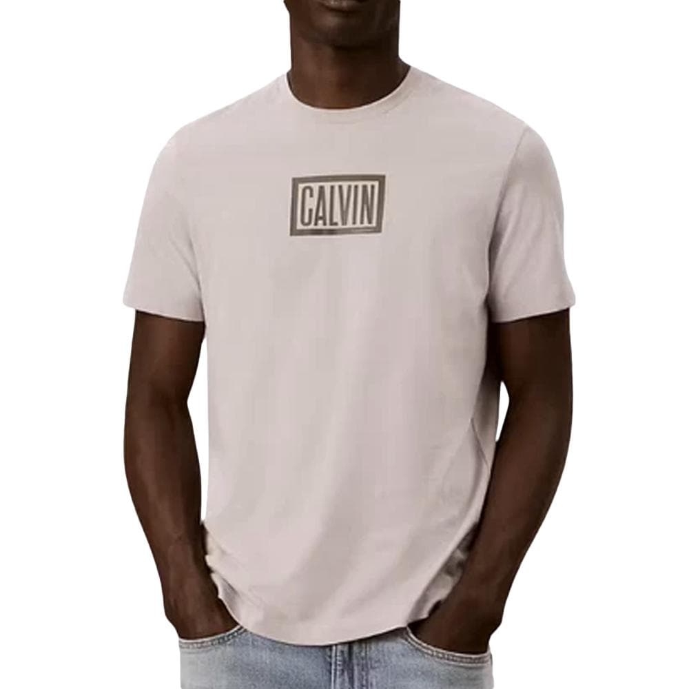 T-Shirt Rose Homme Calvin Klein Jeans Boxed 1