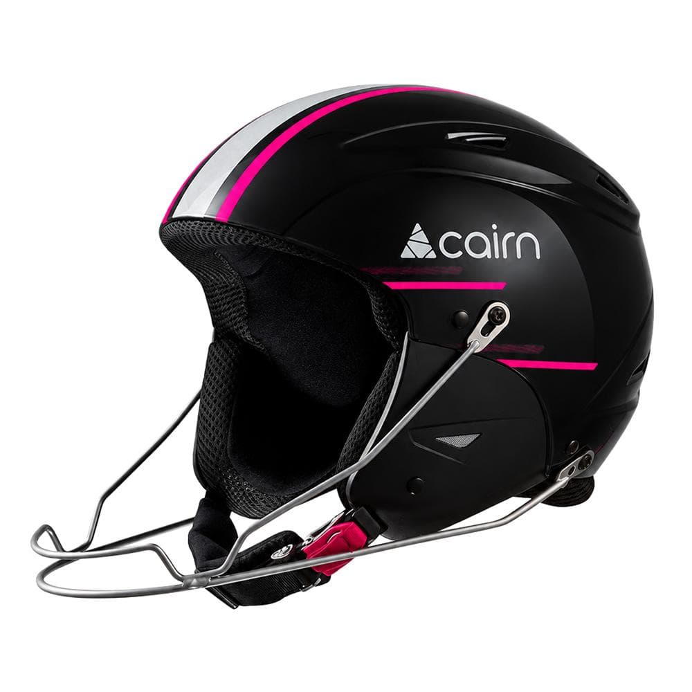 Casque de ski Noir Femme Cairn Racing Pro Chinguard 1