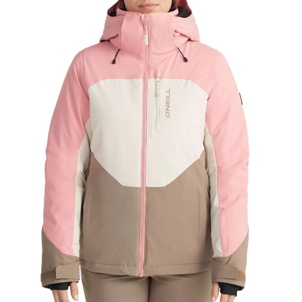 Veste de ski Rose/Taupe/Blanc Femme O'Neill Carbonite 1
