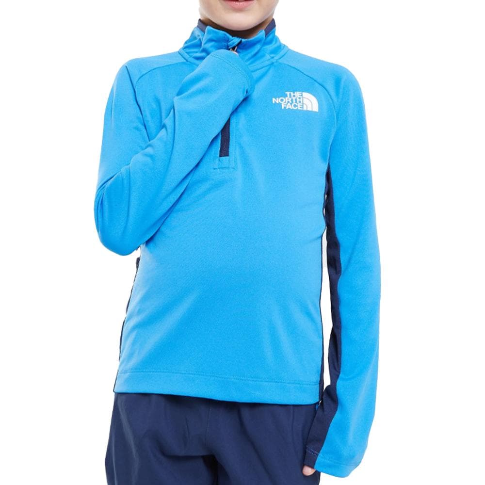 Sweat Bleu Garçon The North Face Perf 1/4 Zip 1
