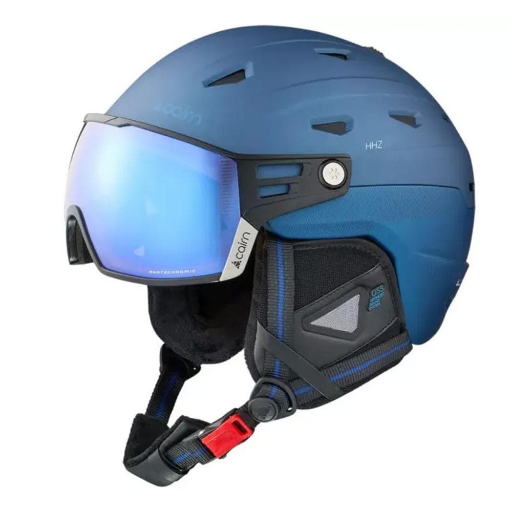 Casque de Ski à Visière Bleu Mat Mixte Cairn 1