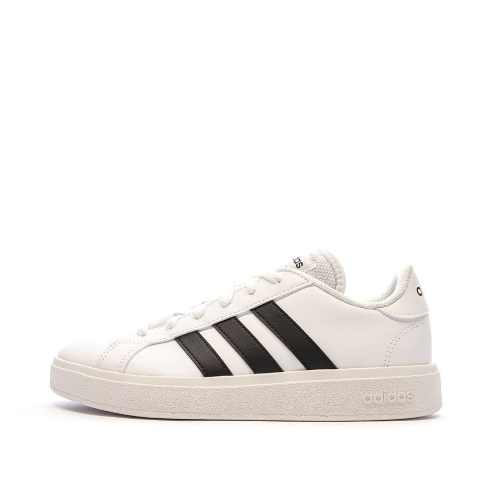 Baskets Blanches/Noires Femme Adidas Grand Court Base 2.0 1