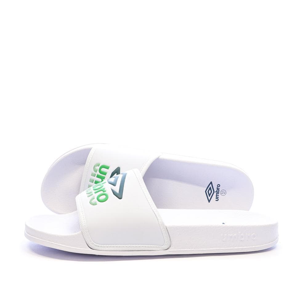 Claquettes Blanches Homme Umbro Um Tilio 1