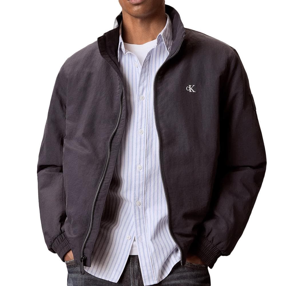 Veste Grise Homme Calvin Klein Jeans Paddedss 1