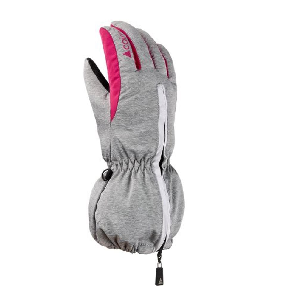 Gants de Ski Gris/Rose Enfant Cairn Leo 1
