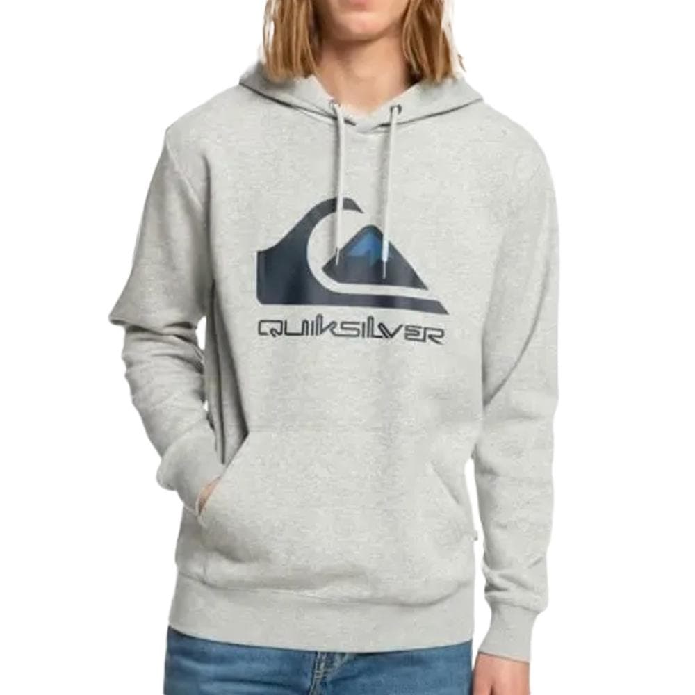 Sweat Gris Homme Quiksilver Biglogohood 1