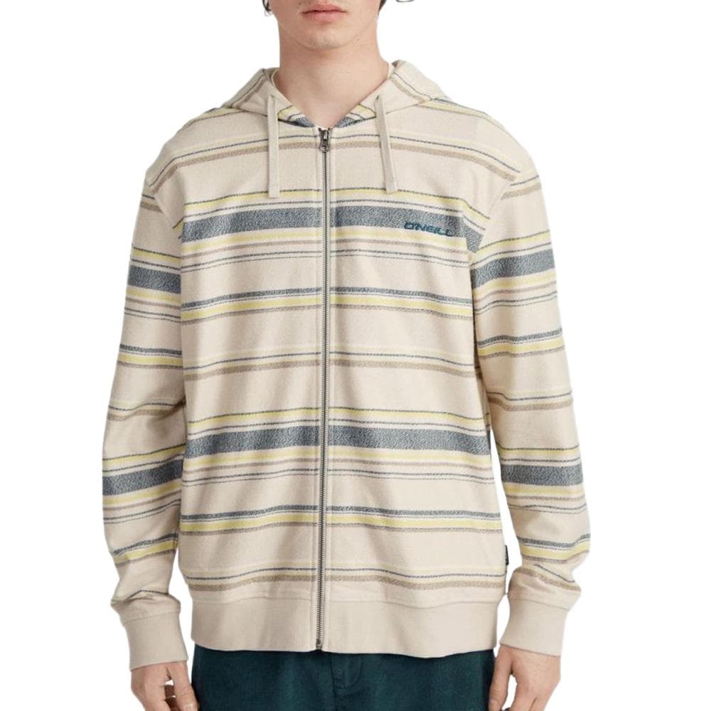 Sweat zippé Écru Homme O'Neill Bavaro 1