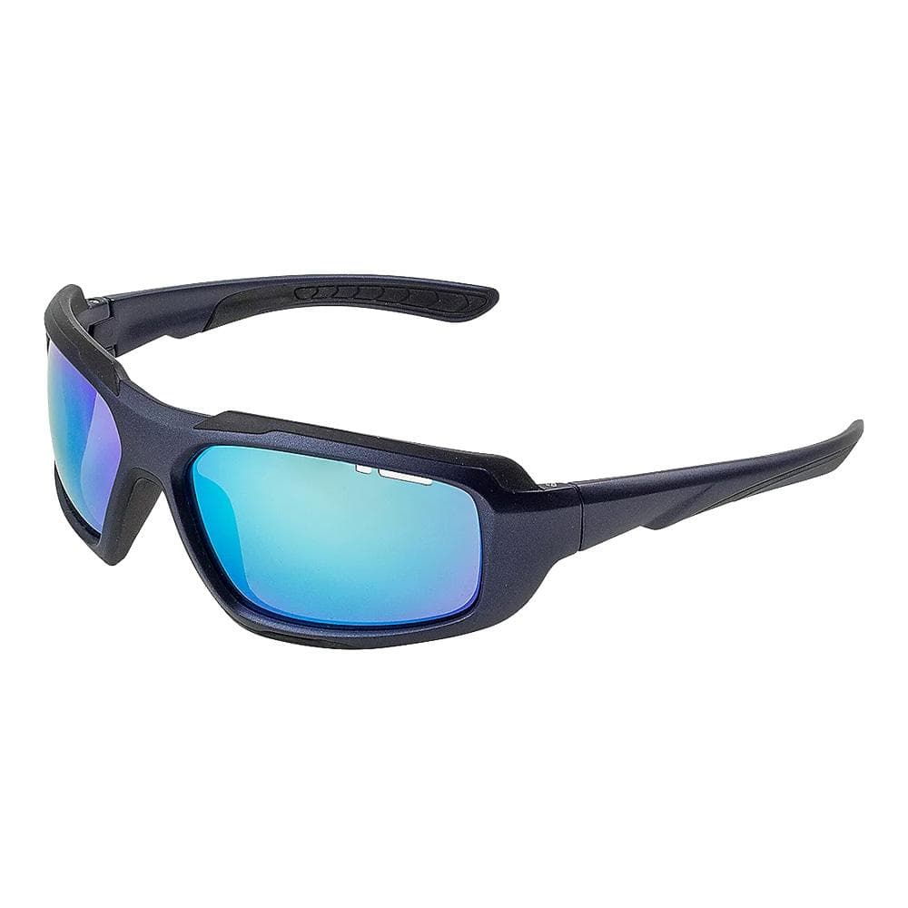 Lunettes de Soleil Sport Noires/Bleues Mixte Cairn Trax 1