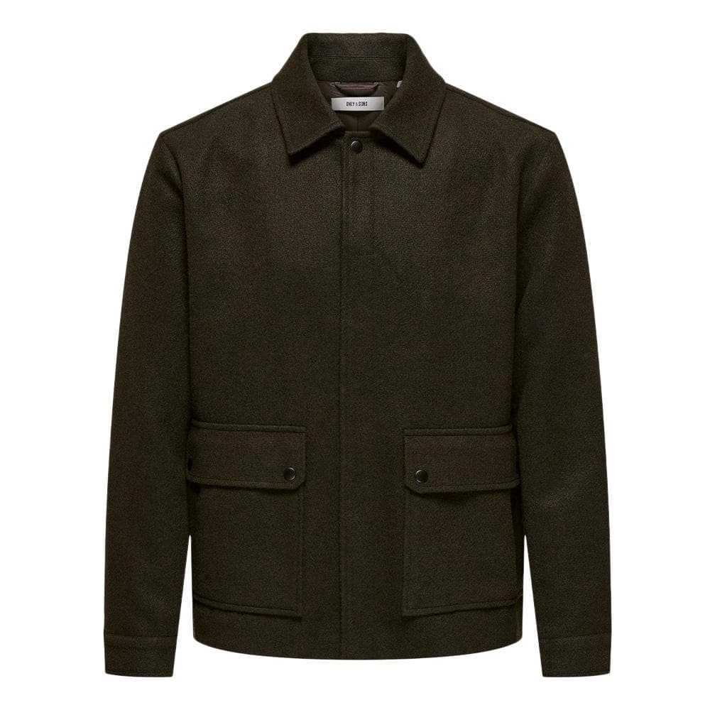 Veste Marron Homme Only & Sons Ponnor 1