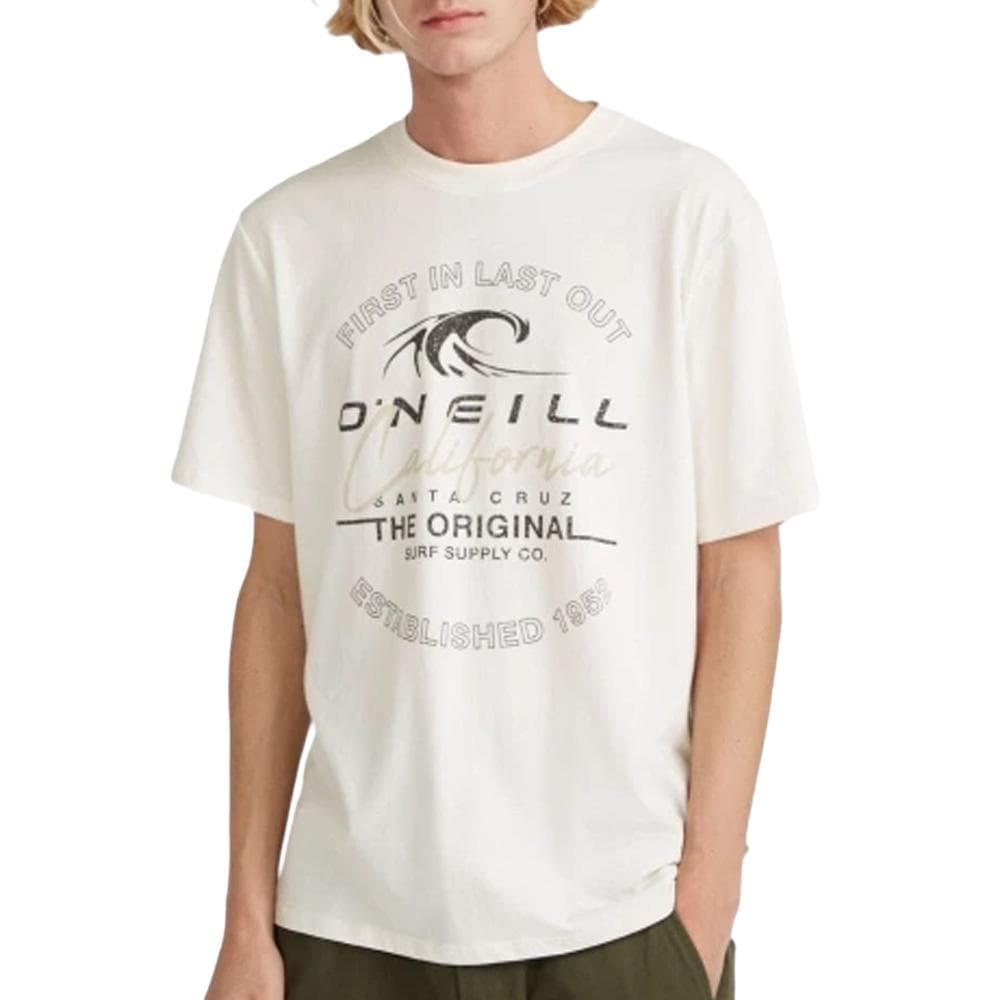 T-Shirt Écru Homme O'Neill Cali Wave 1