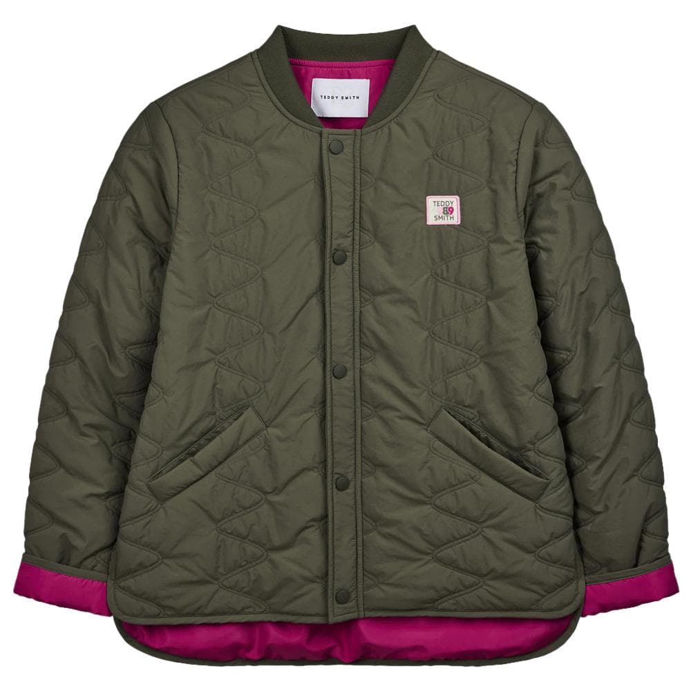 Veste matelassée Kaki Femme Teddy Smith Bezra 1