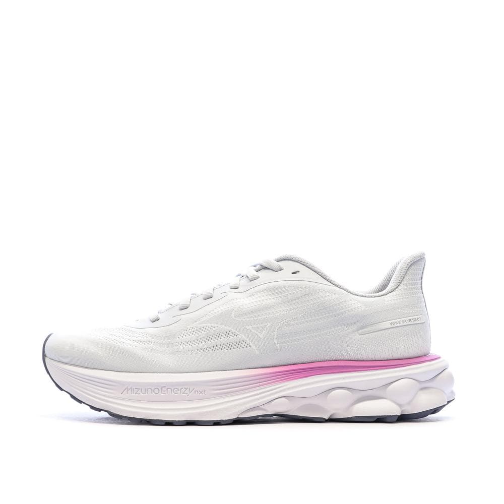 Chaussures de Running Blanches Femme Mizuno Wave Skyrise 7 1