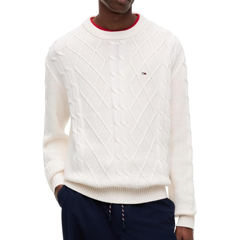 Pull Blanc Homme Tommy Hilfiger Cable Knit 1