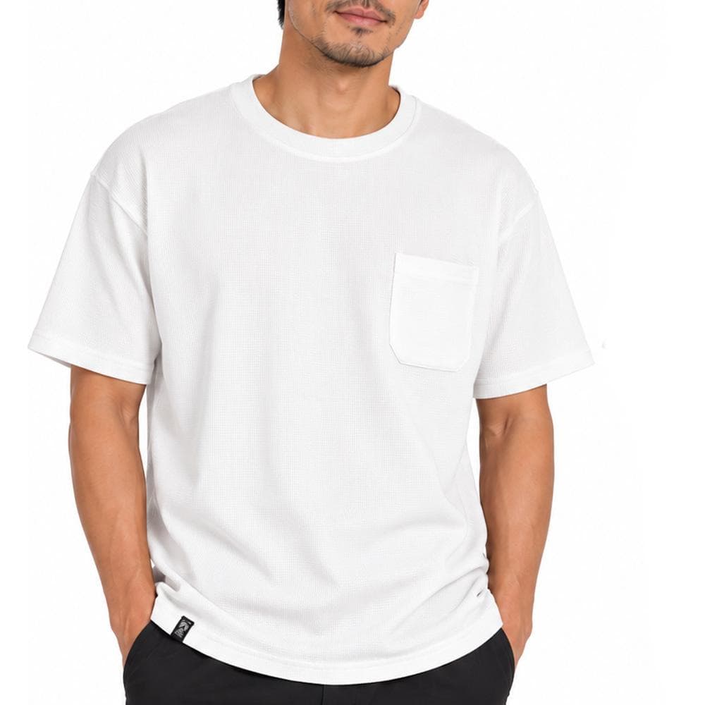 T-Shirt Blanc Homme RMS26 Oversize 1