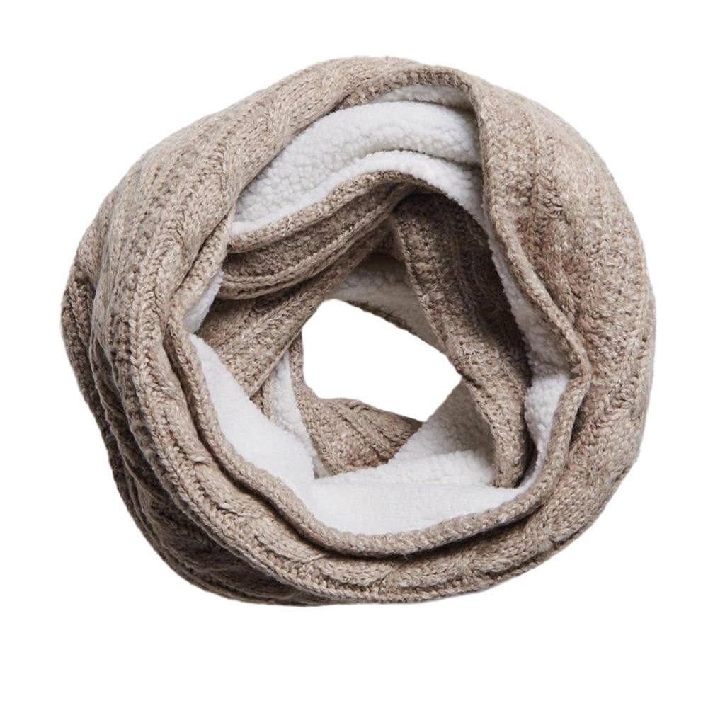Tour de Cou Taupe Homme Superdry Gracie Cable Snood 1