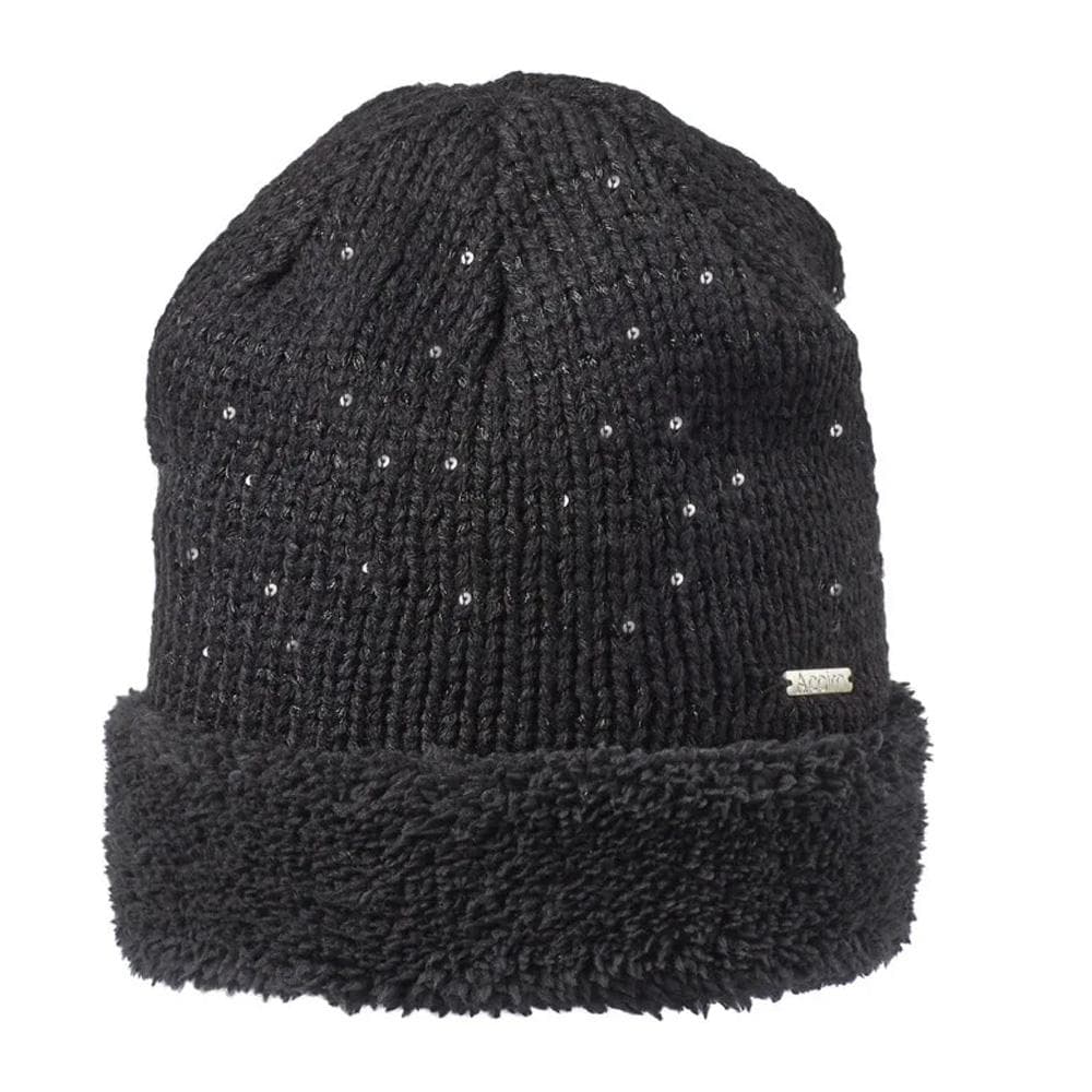 Bonnet Noir Femme Sequins Cairn Louison 1