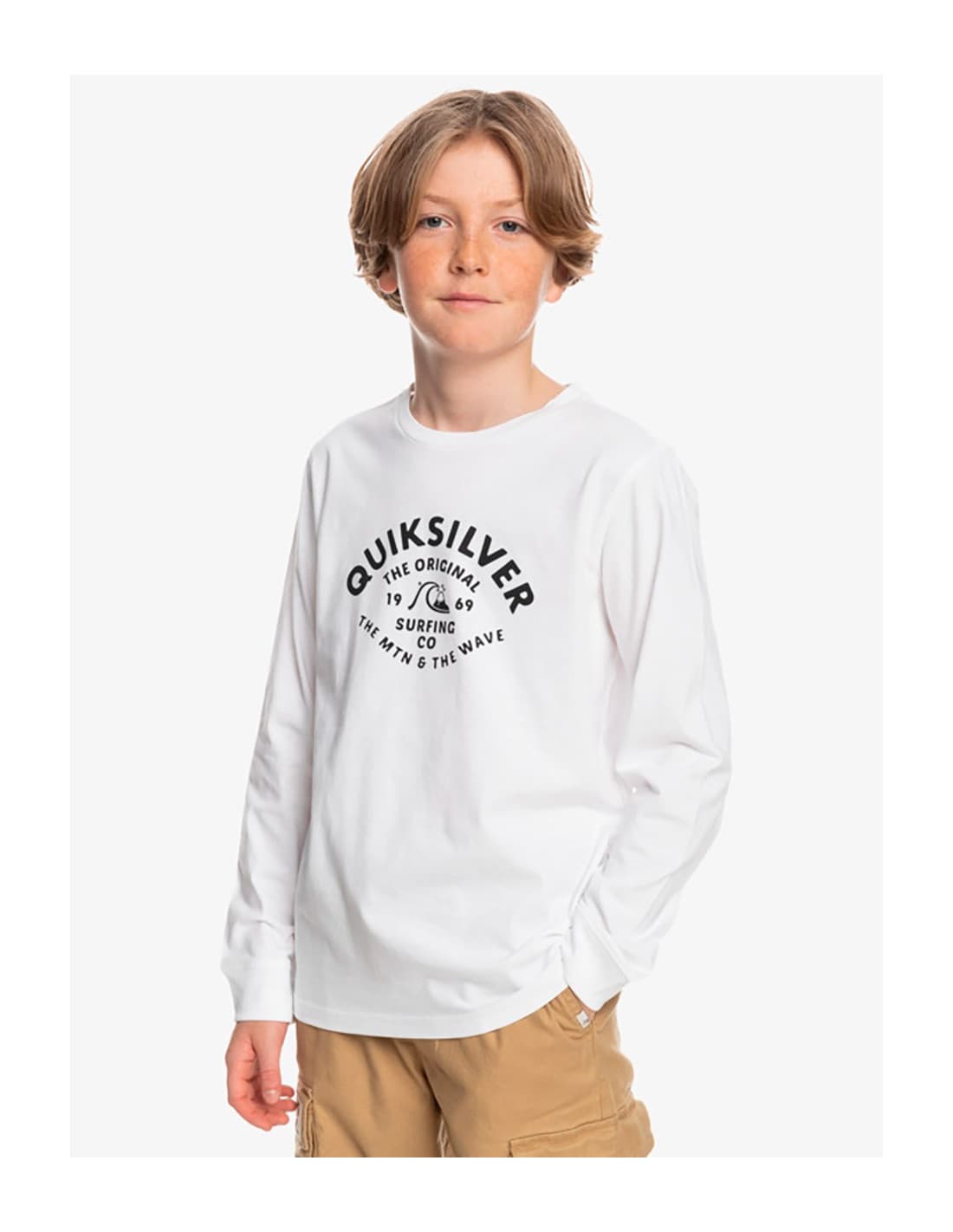 T-shirt QUIKSILVER Scripttalk 1