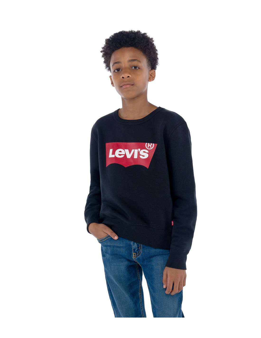 Sweat-shirt Levi's LVB à col rond et manches chauve-souris 2