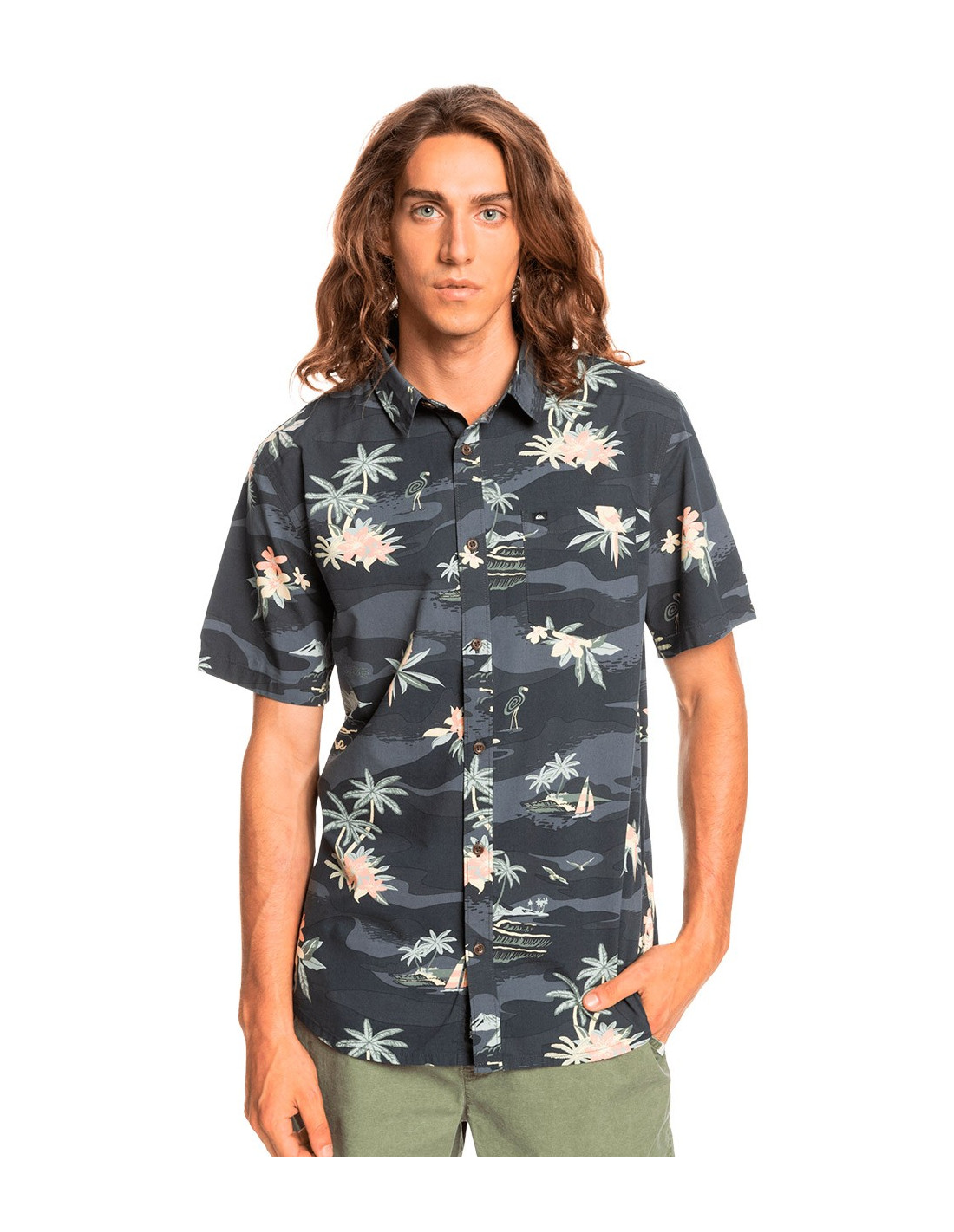Chemise d'observateur d'oiseaux QUIKSILVER 5
