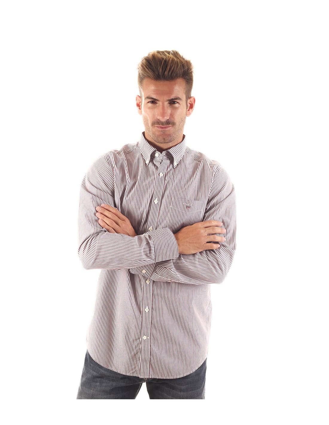 Chemise de banquier en popeline GANT 1