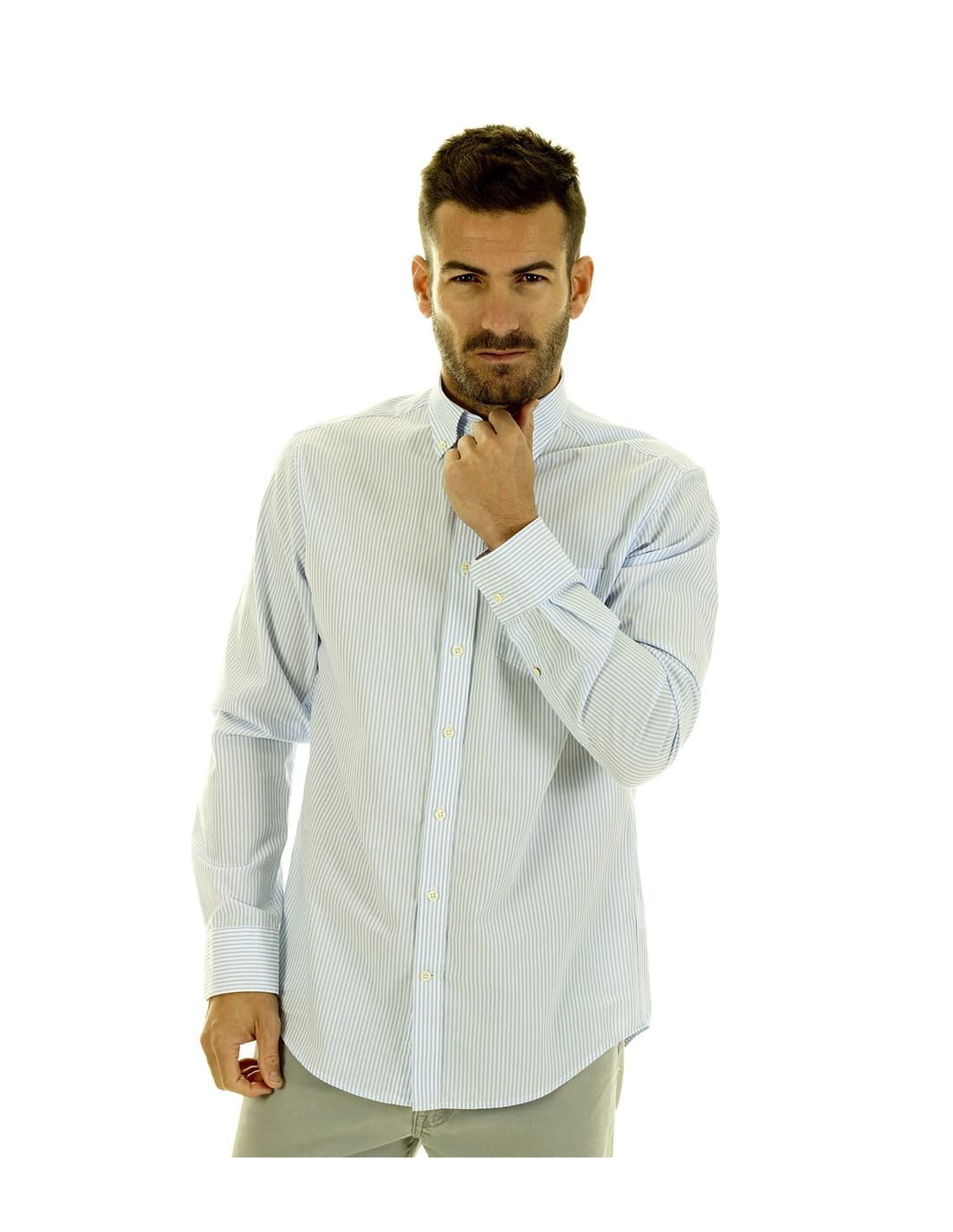 GANT - Chemise Velarte à fines rayures 2