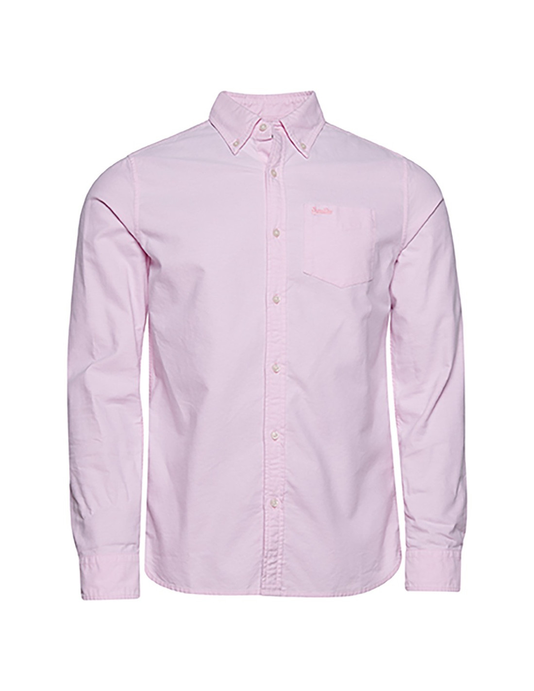 Chemise Oxford à manches longues en coton SUPERDRY 4