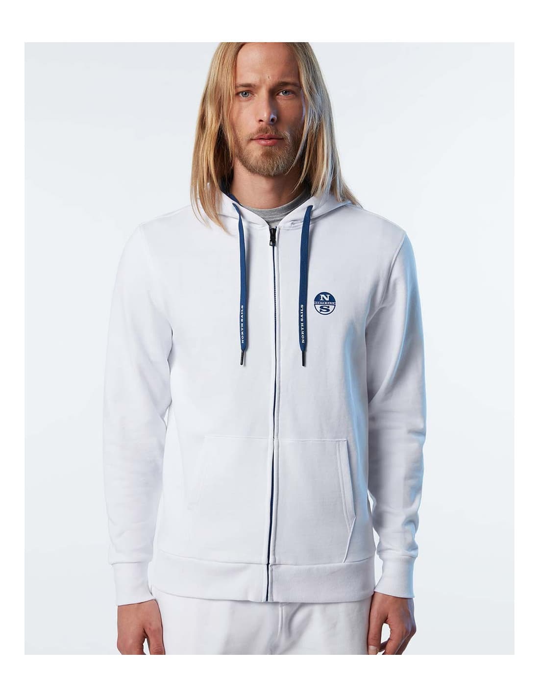 Sweat à capuche zippé NORTH SAILS avec logo - Sweat-shirt 1