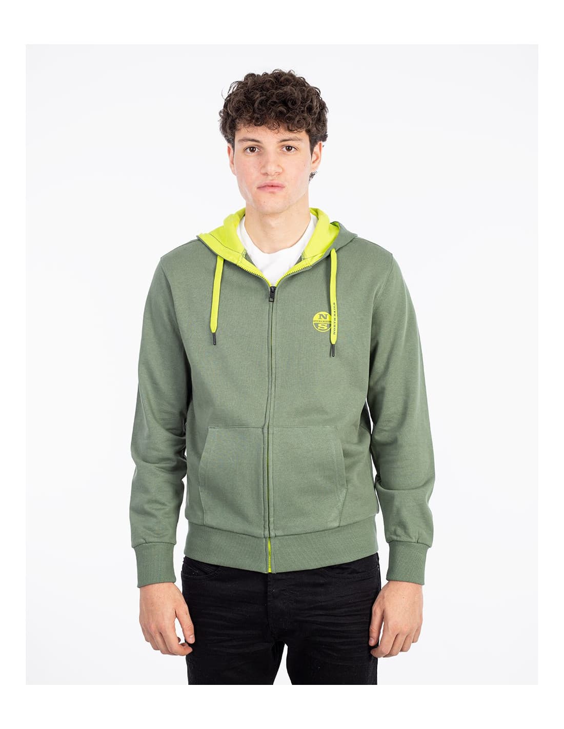 Sweat à capuche zippé NORTH SAILS avec logo - Sweat-shirt 9