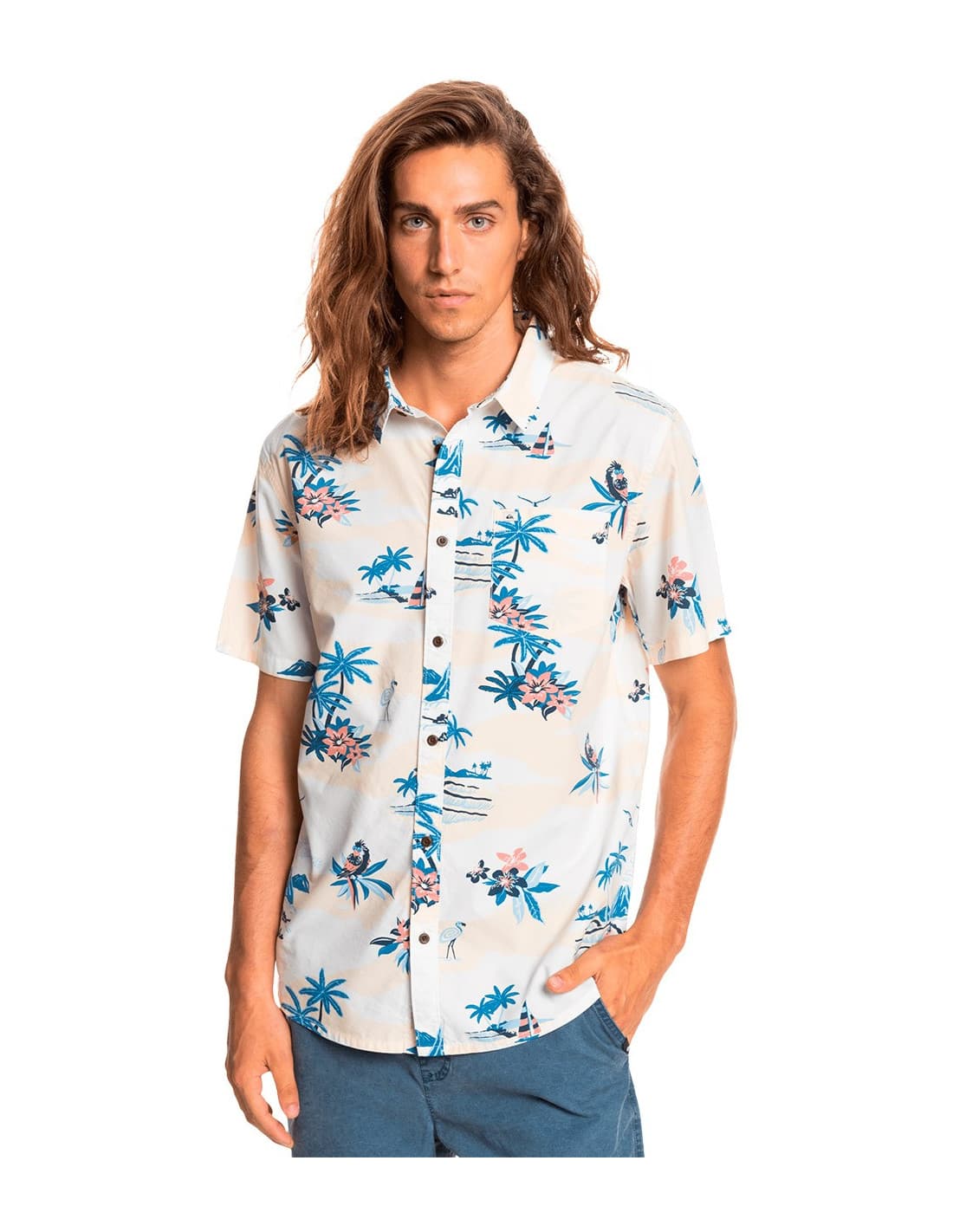 Chemise d'observateur d'oiseaux QUIKSILVER 1